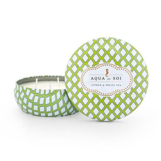Candle Tin 3 Wick<br>Citrus and White Tea