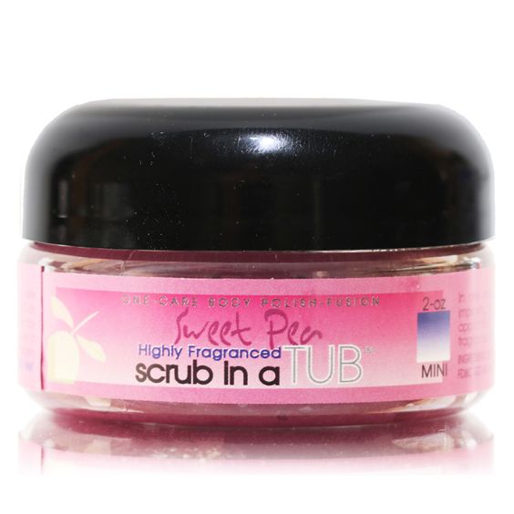 scrub in a TUB 3oz <br> Sweet Pea<br>Overstock 60% off