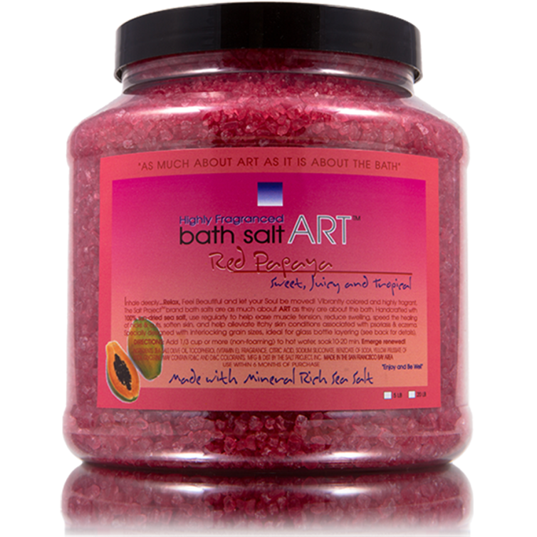 bath salt ART 5LB<br>Red Papaya