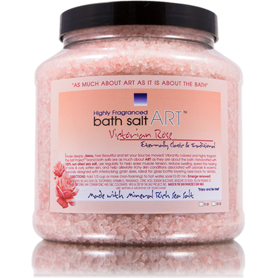 bath salt ART 5LB<br>Victorian Rose